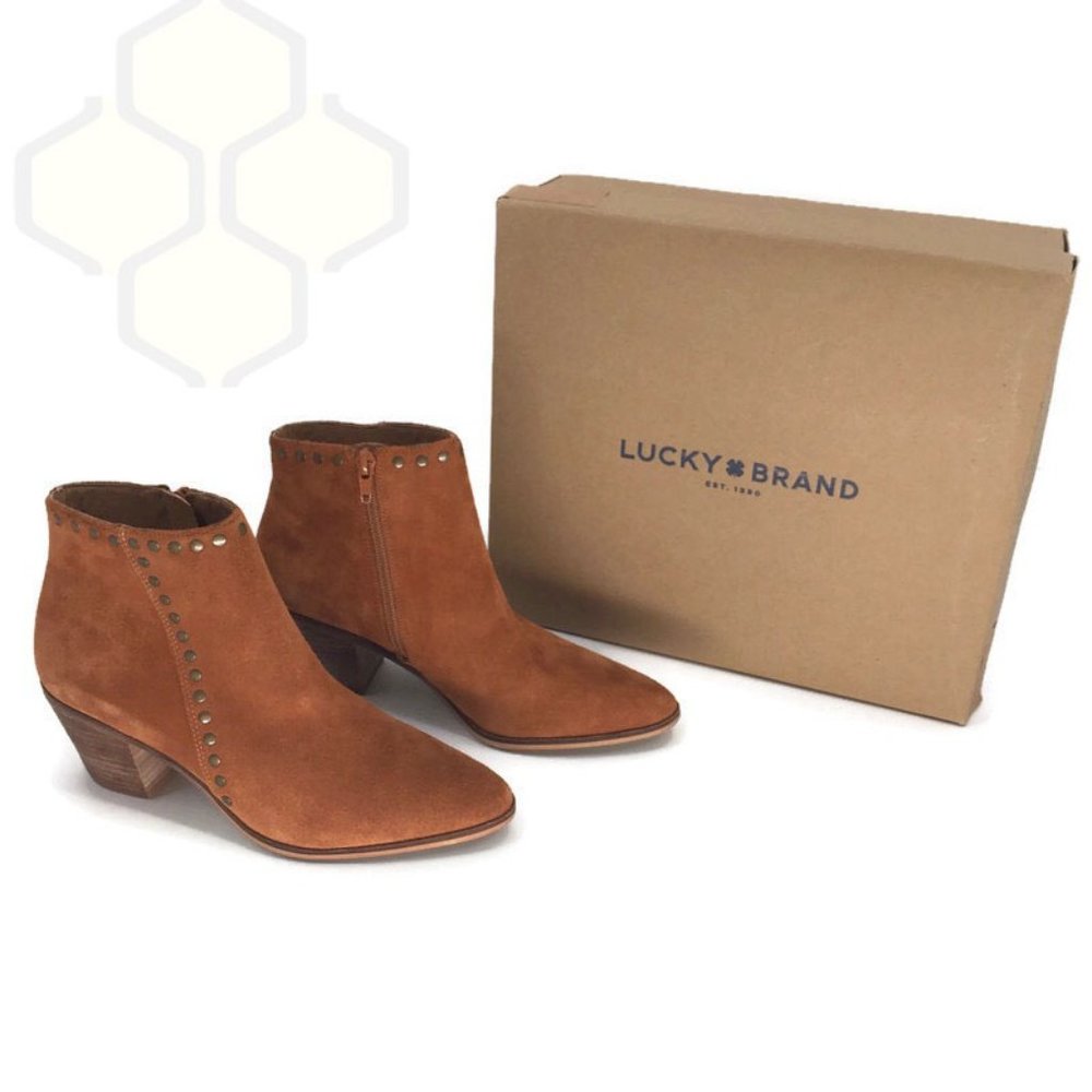 ⬇️$49 Lucky Brand Linnea Ankle Boot 6.5M